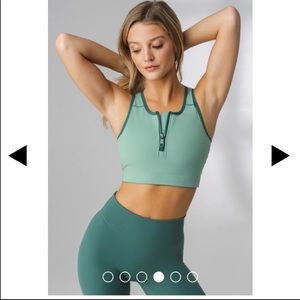 Balance Athletica Isotope Bra in Aquamarine